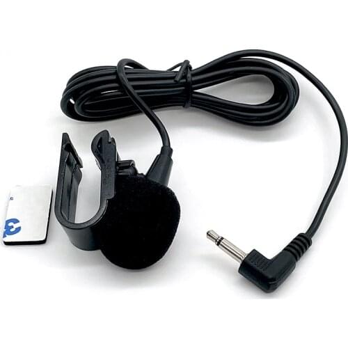 Wholesale 2.5mm/ 3.5mm Car GPS Bluetooth Navigator Microphone Omnidirectional External Amplifier Microphone 1.5m Microphones