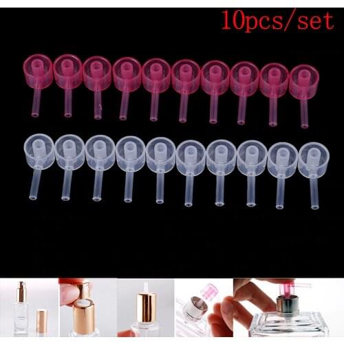 10Pcs Perfume Refill Tools Diffuser Funnels Cosmetic Pump Dispenser Portable New Sprayer Refill Pump Bottle Filling Device