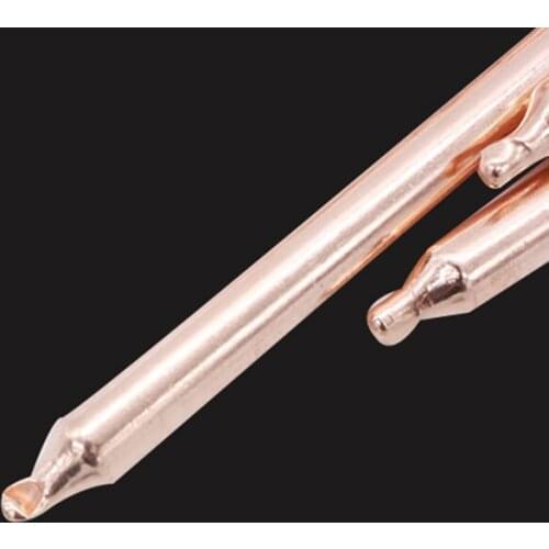 Round Copper Tube 50mm-220mm 1pcs Laptop Thermal Conductive Copper Tube Cooling Rod DIY Radiator 8mm Diameter