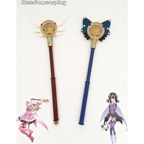 Fate/kaleid liner Prisma Illya Illyasviel von Einzbern Miyu Edelfelt Cosplay Star Magic Stick Wand Staves Accessorie Prop