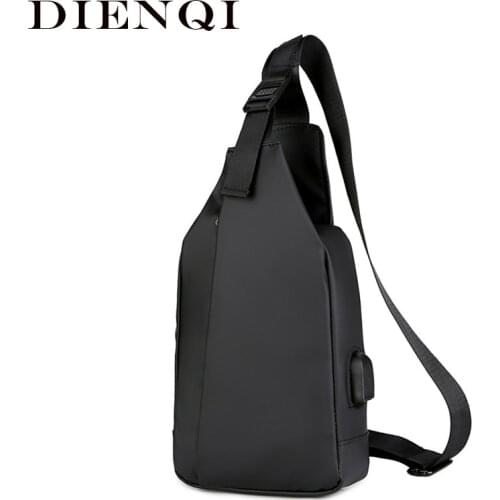 DIANQI High Quality Male Chest Bags Waterproof Cross Body Military Holster Men Rucksack Tactical Sling Bag Small Personal Pouch