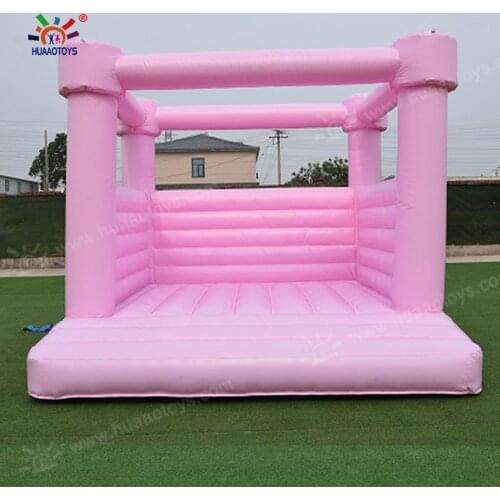 Inflatable White Wedding Jumper 0.55mm PVC Inflatable Bouncy Castle/Moon Bounce House/Bridal Bounce Wedding Bounce House White
