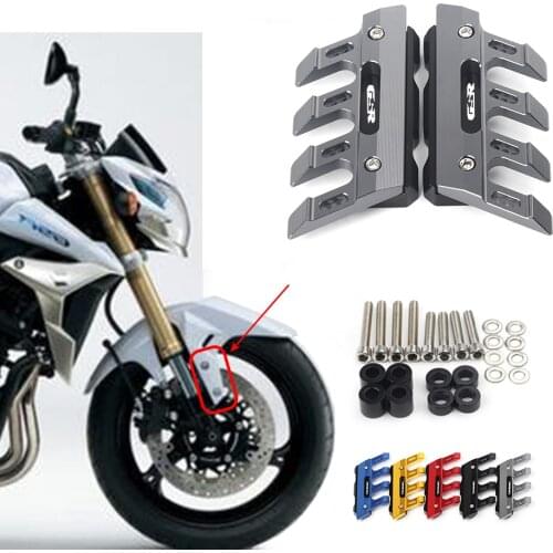 Motorcycle Front Fender For Suzuki GSR400 GSR600 GSR750 GSR 400 600 750 universal Accessories Mudguard Sliders