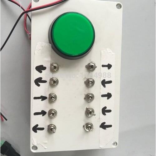 Toggle the box props dial right position to escape to open the lock Takagism game real life escape room game props