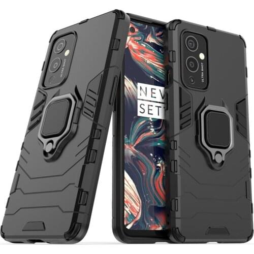 Shockproof Bumper For OnePlus 9 Case For OnePlus 9 8 8T 7T Nord N10 Cover Armor PC Silicone Protective Phone Cover For OnePlus 9
