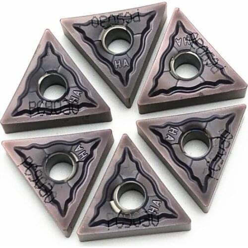 TNMG160404 HA PC9030 triangle indexable carbide inserts high quality metal turning tools lathe toolsTNMG 160404 turning tools