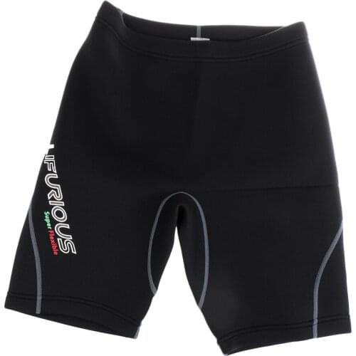 2mm Neoprene Wetsuits Shorts Shorty Thick Warm Elastic Trunks Diving Swimming Pants S-XL