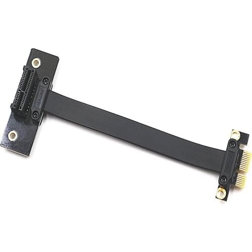PCIEx1 extension cable support sound card wireless network card array card graphics card and other PCIE devices