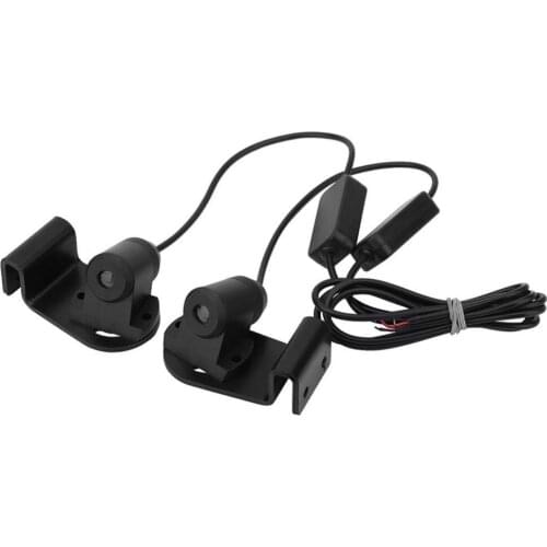 2Pcs Car LED Welcome Courtesy Light Door Step Ground Angel Wing Projection Lamp Автомобильные лампы противотуманные фары