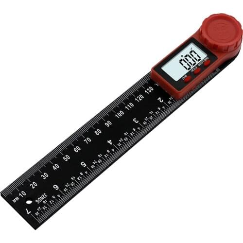 200mm Digital Instrument Angle Inclinometer Angle Digital Scale Electronic Goniometer Protractor Angle Detector