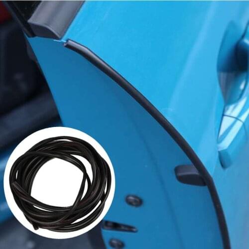 5 m Anti-Collision Lane Protection Door Ribbons Rubber Edge Gates Locks Side Protector Sticker for Cadillac XTS SRX ATS CTS/Rena