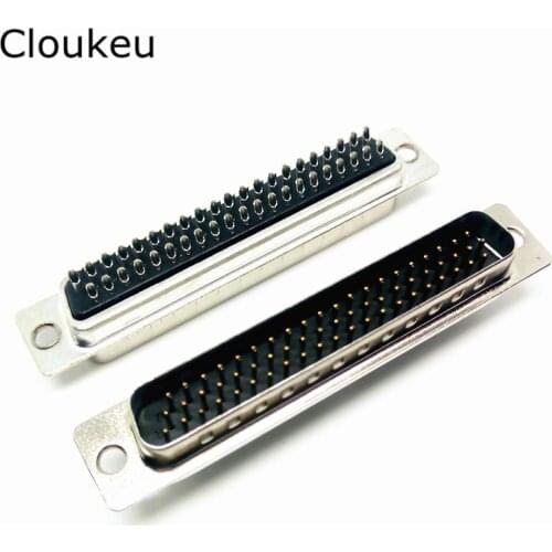 5Pcs DB62 Pin Male Solder cup connector DB62M serial port adapter