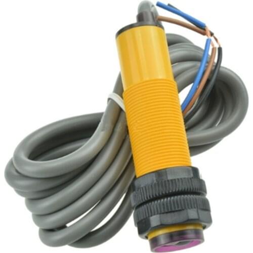 1piece/E18-D50NK diffuse reflectance infrared obstacle avoidance sensor infrared photoelectric switch proximity switches NPN