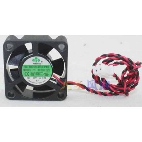 POWERYEAR PY-3010H12S 12V 0.12A two-wire heat dissipation fan