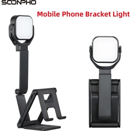 Photography Photo Studio LED Fill Light with Suspension Arm Bracket Stand Kits For Phone Photo Video Shooting