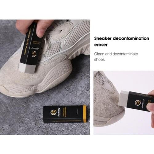 Shoe cleaning eraser Suede Leather Shoes Boot Clean Care Eraser Shoe Brush Stain Cleaner Decontamination Wipe Rubber Block
