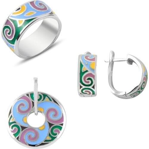 Silverlina Silver Cabochons Set