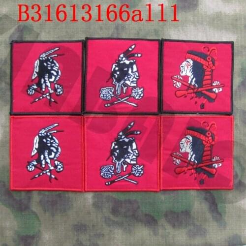 Embroidery patch Red NSWDG Devgru SealTeam ST6 Red Squadron VIP protection Team Military Tactical Morale