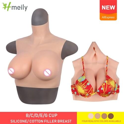 Crossdresser Liquid Silicone Forms Fake Breast Big Realistic Boobs Shemale G Cup Tit Drag Queen Transgender Crossdressing Sissy