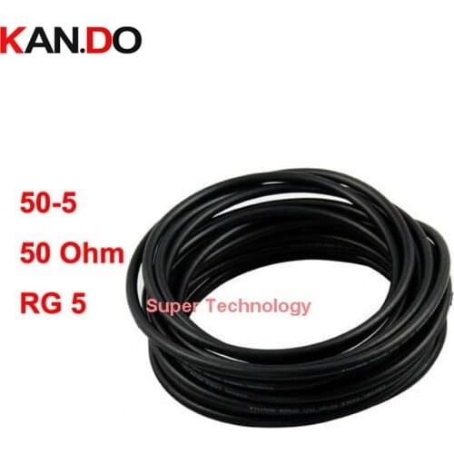 Booster use Coaxial Cable 50Ohm 15Meters With N connector telecom parts cable CCTV camera use 50-5 transmission cable parts