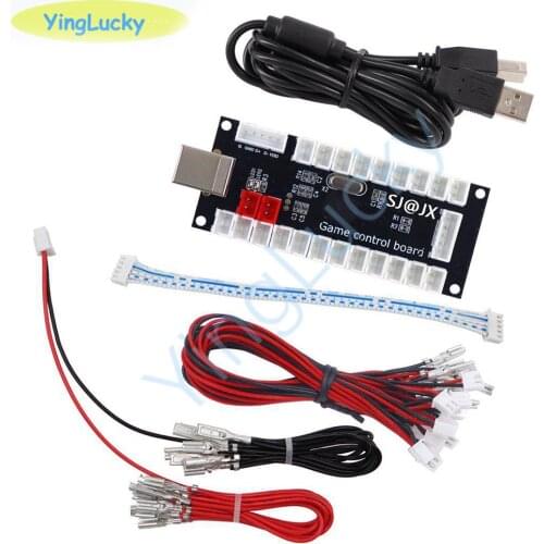 Yinglucky 2 player usb zero-delay encoder usb joystick for pc arcade DIY kit encoder Raspberry Pi MAME