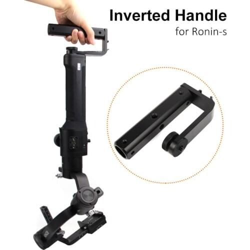 Aluminum Alloy Inverted Handle Grip Accessory for DJI Ronin-S Zhiyun Crane 2 Ronin-SC Handheld Gimbal Stabilizers Accessories