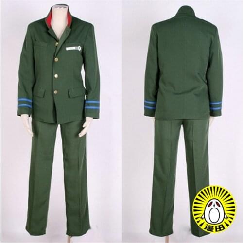 Free shipping Cartoon Anime HITMAN REBORN Cosplay Rokudo Mukuro Fran Joushima Ken Cos Woman Man Halloween Party Cosplay Costume