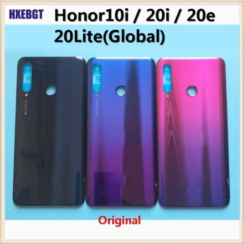 Original New For Huawei Honor 10i 20i 20e Back Battery Cover Rear Door Housing Case For Honor 10i Back Cover Replacement