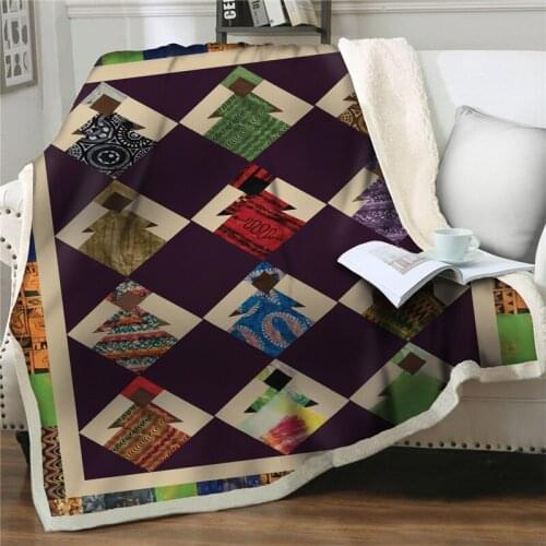 Abstract girls Pattern Fleece Blanket Warm Soft Bed Cover for Travel Home Textiles Blankets Fall Nap Quilts plush throw blanket