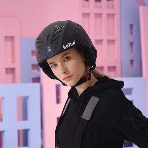 Kufun 2021 Ski Helmet Snowboard Cycling Skiing Snow Men Women Children Kids Winter Sports Warm 8 colour Red Black White