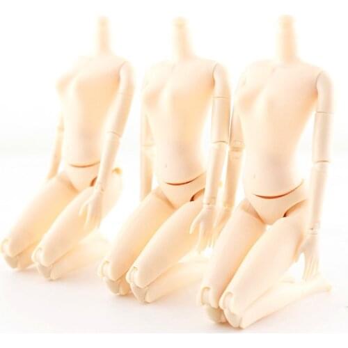 New 20 Movable Joints Female Doll Body 26cm 1/6 Naked Nude Body Dolls
