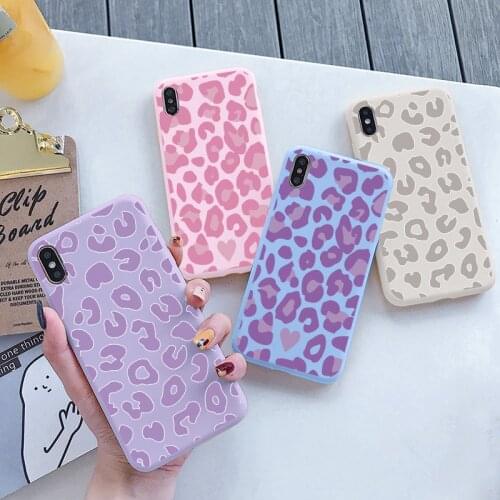 TPU Leopard Cases For Samsung Galaxy A42 A41 A51 A30 A20S A02 Note 20 10 Pro Lite 2020 9 8 S20 Ultra A8 A6 A7 J6 Plus 2018 Cover