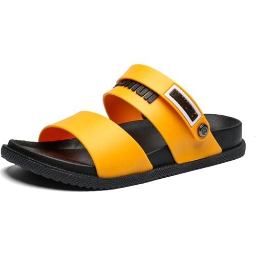 Men 2020 Cool Summer Shoes Beach Sandals Cool Water Beach Garden Shoes Men brand sneakers Flats Upstream water Shoes Homme Cheap