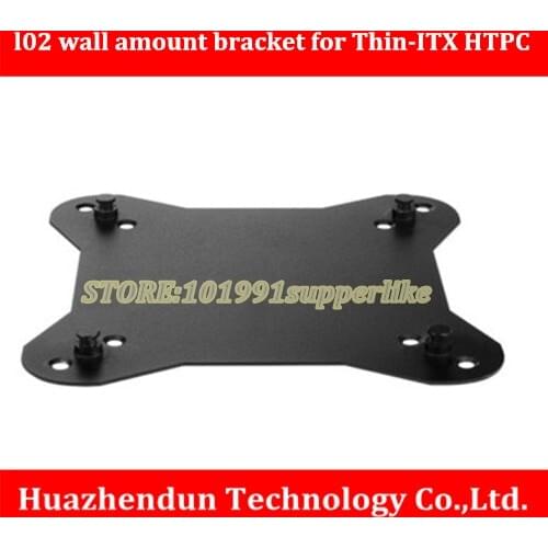 DEBROGLIE l02 wall bracket for Thin-ITX CASE HTPC CASE Support for VESA Hang back baffle