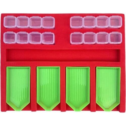 New Diamond Painting Tool Container Diamond Embroidery Tray Organizer Holder Accessory Mosaic Convenience Christmas Gift