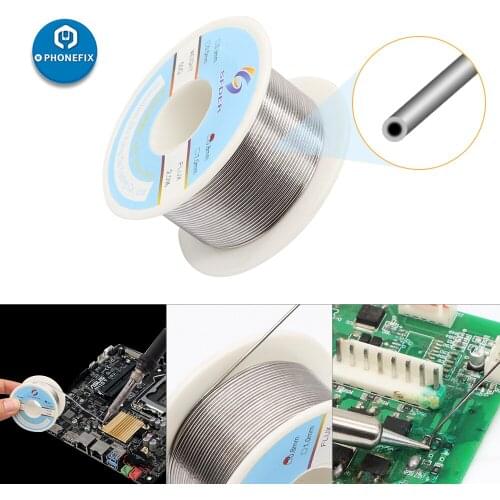 Tin Unleaded Rosin Wire Soldering Iron Wire for Phone PCB Electronic Components Welding Repair Rosin Core Solder Wire Tool
