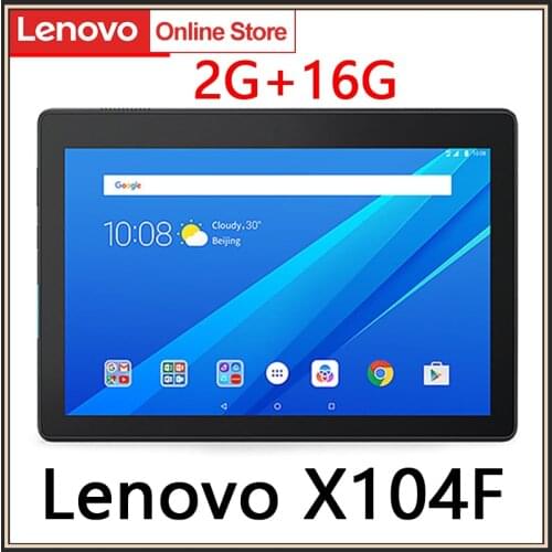 Originele Lenovo E10 TB-X104F 10.1 Inch 2Gb Ram 16Gb Rom Android 8.1 Qualcomm MSM8909 Quad Core 1.3Ghz 1280X800 Gps 4850Mah