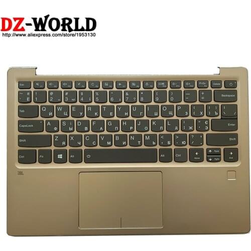 Russian Backlit Keyboard with Shell C Cover Palmrest Upper Case and Touchpad FPR for Lenovo 720S-13 IKB ARR Laptop 5CB0P19083