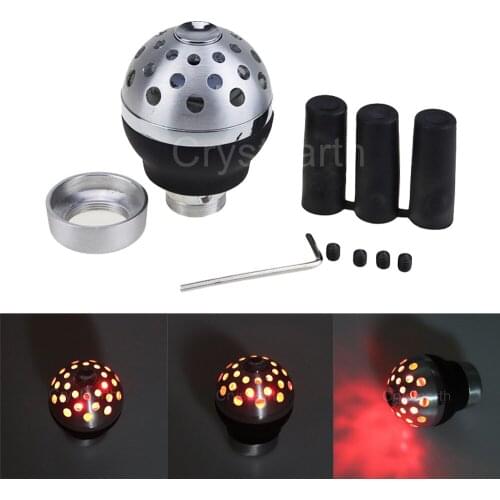 Universal MT Manual 5 6 Speed Car Auto SUV Gear Shift Knob Red LED Shifter Lever For Kia Opel Peugeot Citroen Ford Focus