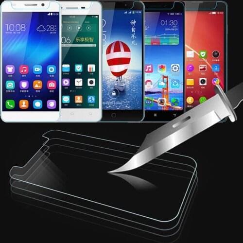 9H 2.5D 0.3mm Universal Tempered Glass Screen Protector Film for 4.5 4.7 5.0 5.3 5.5 inch Mobile Phones Retail Package