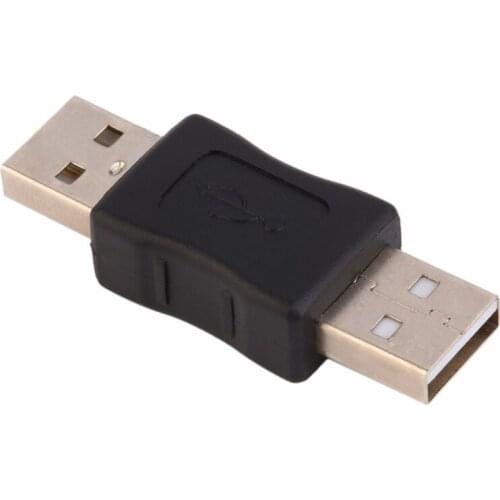 USB A Male To Male Connector Adapter USB 2.0 A Joiner Coupler Extension Extender Data Cable Cord M/M Converter