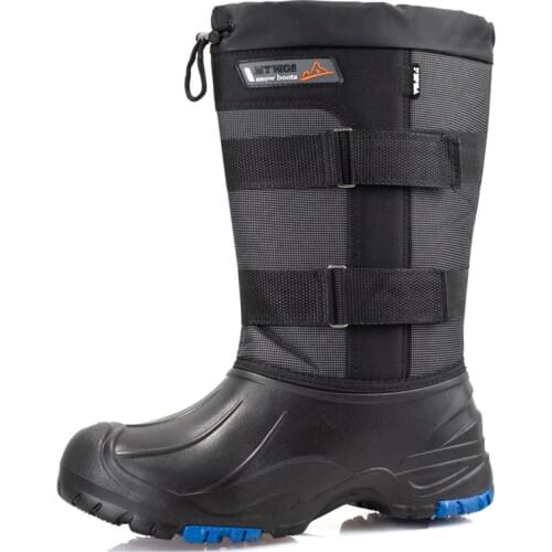 Winter Fishing Boots Waterproof Thicken Warm SnowShoes Outdoor Climbing Hiking Hunting Skiing Snowfield Non-slip Boots