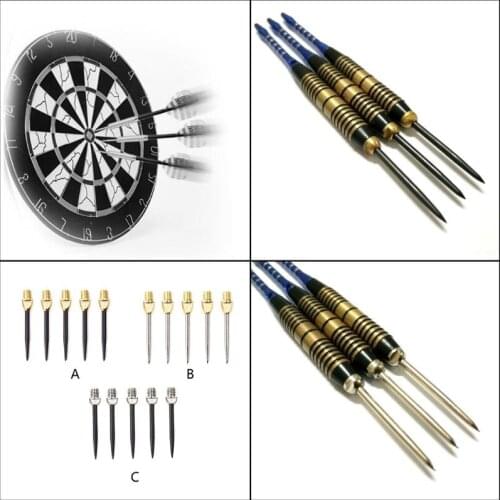6pcs Professional Replaceable Dart Steel Tip 2BA Thread Darts Needle Accessories Drop Shipping