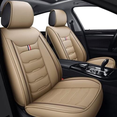 ZHOUSHENGLEE Car Seat Covers for SKODA Yeti KODIAQ Octavia Superb Fabia Rapid KAROQ KAMIQ Automobiles Seat Covers car accessorie