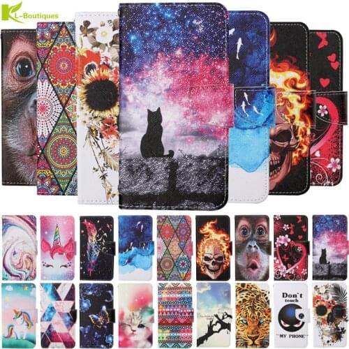 For Capa Oppo Find X2 Pro Case For Etui Oppo Realme 5 Reno3 4 Pro A8 A31 C11 A15 A53 A73 F17 C2 A1K Cover Manget Pattern Holster