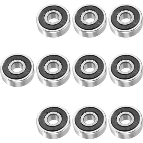 Hot YO-10pcs 628RS 8mmx24mmx8mm Double Sealed Miniature Deep Groove Ball Bearing