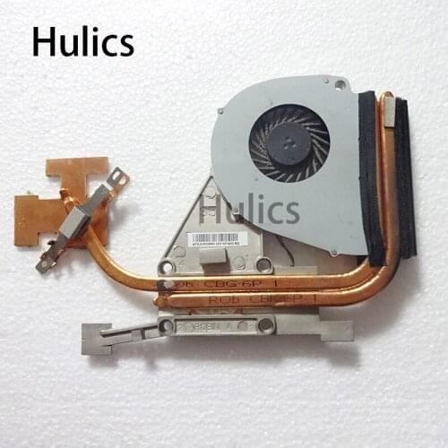 Hulics Original FOR ACER V3-551 V3-551G Laptop CPU GPU Cooling Radiator HEATSINK With FAN AT0JU003DC0 AT0JU003DR0