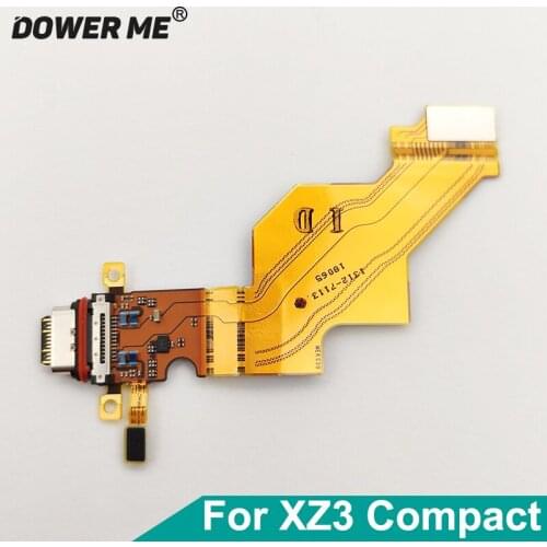 Dower Me Type-C USB Connector Charge Dock Charging Port Flex Cable For Sony Xperia XZ3 Compact XZ3mini XZ3c