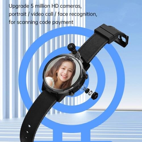 Hot selling 4G luxury Smart Watch phone 1.6inch Full Touch 900mAh 5MP Camera 4GB+128GB Fitness Tracker Heart Rate Smartwatch