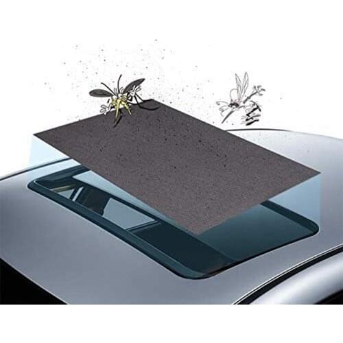Magnetic Car Sunroof Sun Shade Breathable Mesh Roof Cover for Overnight Camping UV Sun Protection When Parking
